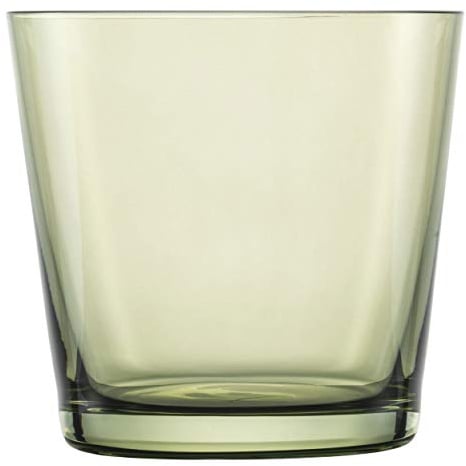 Zwiesel Glas Wasserglas Together Olive 4er Set | formschöne Trinkgläser, spülmaschinenfeste TRITAN®-Kristallgläser, Made in Germany