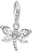 Thomas Sabo Damen Charm-Anhänger Liebelle weiße Steine Charm Club 925 Sterlingsilber 1872-051-14