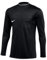NIKE DH8027-010 M NK DF REF II JSY LS T-shirt Men's BLACK/WHITE Size M
