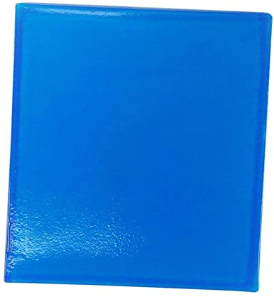 Aiuphing gelkissen motorrad, modifiziertes Sitzkissen Dämpfung Matte,Komfortable Weiche Kissen (blau) (25 * 25 * 2 cm)