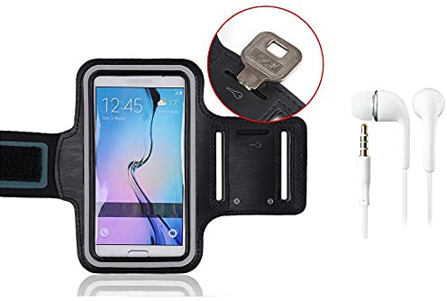 K-S-Trade Qualitativ & Innovativ: TOP Set Für Sony Xperia Ace II Neopren Jogging Armband Sportarmband Oberarmband Für Sony Xperia Ace II Schwarz Mit Reflektor