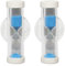 LOWENERGIE Shower Timer Eco Hot Water Energy Saving or tooth brushing coach, waterproof (2, 4 Minute Blue)