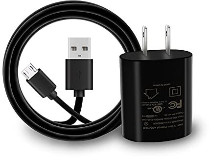 USB-Micro(Tab B) Charger for Samsung Galaxy Tab A 10.1(2016) SM-T580, Tab A 8.0 SM-T350, 387, 290; Tab A 9.7 7.0; Tab S2, S, Tab E, 3, 4 SM-T810/560/377/550 Tablet Charger with 6Ft Charging Cable