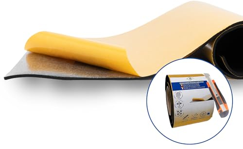 Placa de Goma Espuma/Goma Adhesiva/moqueta adhesiva/1mts x 2mts/Goma Espuma para tapizar/Aislante Termico Furgoneta Camper/Protector columnas Garaje/Rollo Aislante Termico/Neopreno Adhesivo