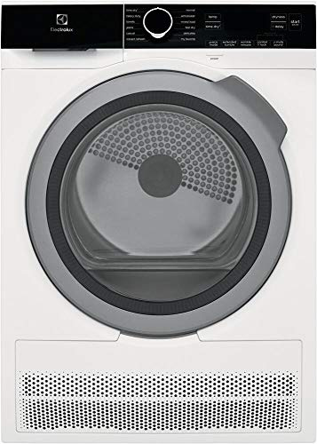Electrolux 24 in. 4.0 cu. ft. Compact Stackable Electric Ventless Dryer in White with Instant Refresh ELFE4222AW
