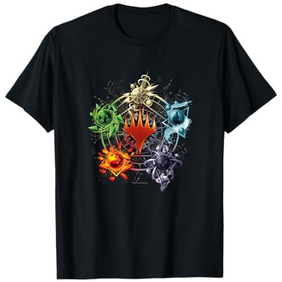 Magic: The Gathering Mana Symbols Epic Poster T-Shirt