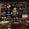 GIVLWF Papier Peint Intissé de Hamburger Pizza Restauration Rapide Occidentale, Tableau Noir Dessiné à La Main Panoramique Déco Mural - pour Salon Chambre D'enfant Décoration Murale 250 x 175 cm