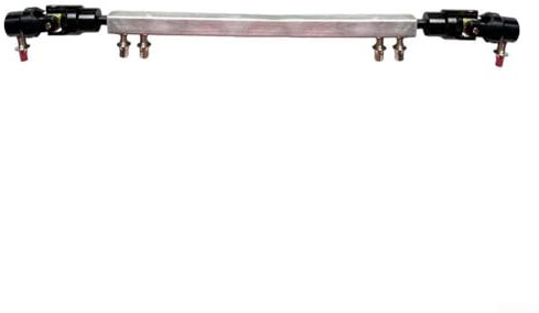 Drum Pedal Drive Shaft, Drum Double Pedal Linkage Accessories, Double Drum Drive Shaft Connecting Bass Kick Drum Pedal Linkage Rod (Black)