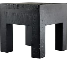 Pretty Little Home Mini Rustic Stool - Black