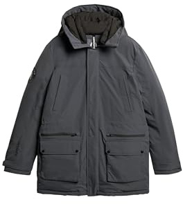 Superdry Herren City Gepolsterter Parka Mantel