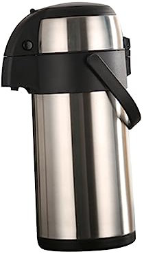 COLLBATH Botellas De Agua Grandes Hervidor Térmico Aislado Capacidad De 2 5 L Botella De Aislamiento De Tipo Presión De Acero Inoxidable