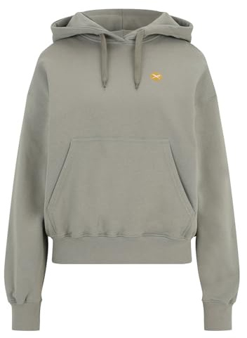 IRIEDAILY Damen Hoodie Round Flag Baumwolle Relaxed Fit