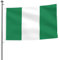 Bandera de Nigeria - Bandera de doble cara de 5 x 8 pies, pancarta decorativa resistente para exteriores y jardín
