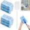 20 PCS Flash Dust Magnet, Flash Dust Magnet Refills,Disposable Duster Heads,Fluffy Duster Refills,Strong Electrostatic Dust Removal for Home Car Cleaning with 2 Handle