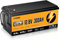 Batterie Lithium, 12V 300Ah Batterie Lifepo4 Rechargeable, 3840Wh BMS 200A Amélioré, 18000 Cycles Profonds, Protection Basse Température Intégrée Pour Camping Car, SystèMes Hors RéSeau, Bateaux