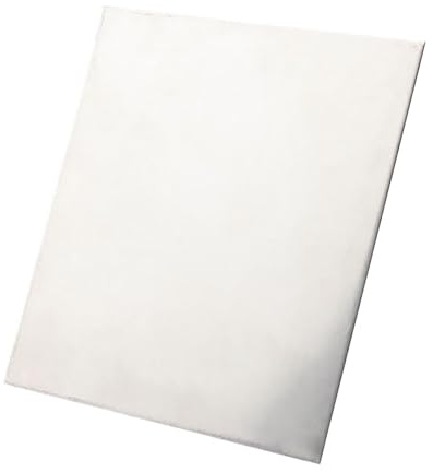 Thalawirefix Placa cuadrada de níquel y zinc Chapa de cobre blanco de metal Cuproníquel Metal(150 x 150 x 0.4mm)
