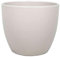 innaGLAS Grand Cache-Pot, céramique, Beige Mat, 25cm, Ø28cm - Pot Fleurs/Pot céramique