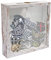 FramePro Bilderrahmen für Ticket Shadow Box 3D Rahmen zum Befüllen Tiefer Aufbewahrungsboxen Glasscheibe Holz Objektrahmen DIY Vitrine Muscheln Flugtickets Fotorahmen Memorabilia Weiß 20 x 20 cm