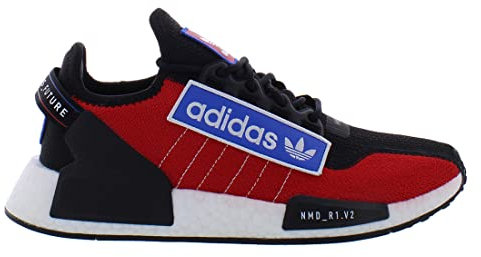adidas NMD_R1.V2 Mens Shoes Size 12, Color: Black/Red/Blue