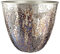 GILDE Metall Pflanzgefäß Blumentpot - Deko Wohnzimmer Geschenk für Frauen Geburtstag Muttertag - Farbe: metallic braun Höhe 22 cm