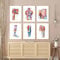 HTWLMM Anatomie Medizin Leinwand Malerei Bilder Menschliches Muskelsystem Poster Kunstdruck Wandbilder für Krankenhaus Klinik Deko Rahmenlos (6X50X70CM)