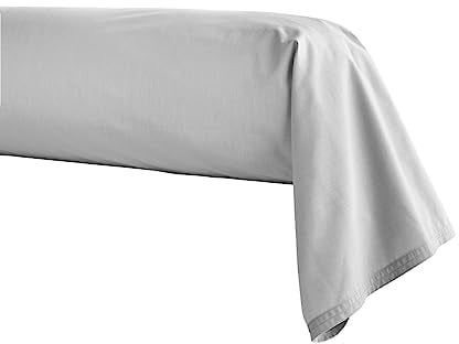 Essix First Pebble Nackenrollenbezug, Baumwolle, Perkal, 43 x 190 cm