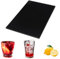 Nizirioo Tapis de Bar en Caoutchouc - 45 x 30 cm - Tapis d'Égouttement en Silicone - Dessous de Verre Pour Service de Bar et Cafés