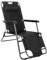 SPRINGOS Gartenliege extra hoch klappbar - Sonnenliege Balkon mit Liegefunktion & Kopfkissen - Relaxsessel Outdoor, Kippliege Garten wetterfest & klappbare Bäderliege - 60 x 120 x 85 cm