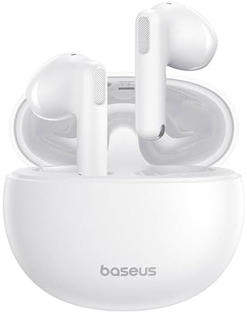 Earphones TWS Baseus Bowie E12 (White)