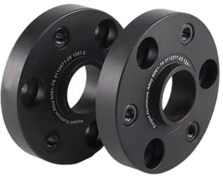 Spurverbreiterung Für Smart Für Cabrio(450) 2 Stück 20/25/30mm Legierung Aluminium Spurverbreiterung PCD 3-112 CB 57,1 Anzug Distanzscheibe Räder(2PCS 40mm)
