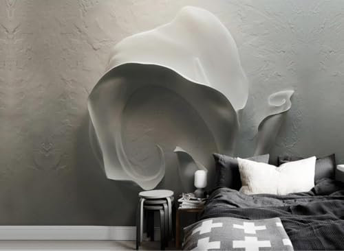 Calla Lily Zement Wand 3D Tapeten Home Esszimmer Fototapete Effekt Wohnzimmer Schlafzimmer Kinderzimmer-430cm×300cm