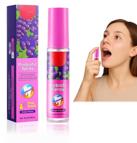 Spray Alito Fresco,Rimedi Per Alitosi,Spray Per Alito Cattivo,Rinfrescante Orale Da 20 Ml,Elimina L'Alito Cattivo E Dona Una Freschezza Immediata,Cura Quotidiana Per La Bocca