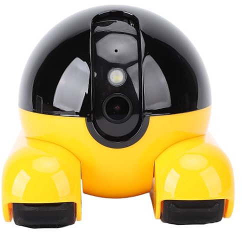 Garsent 2MP Dual Lens Dual Screen Pet Robot Camera, WiFi Smart Home Security Camera, Phone App 2 Way Audio Motion Detection Alerts Night Vision Cat Dog Camera (32G)