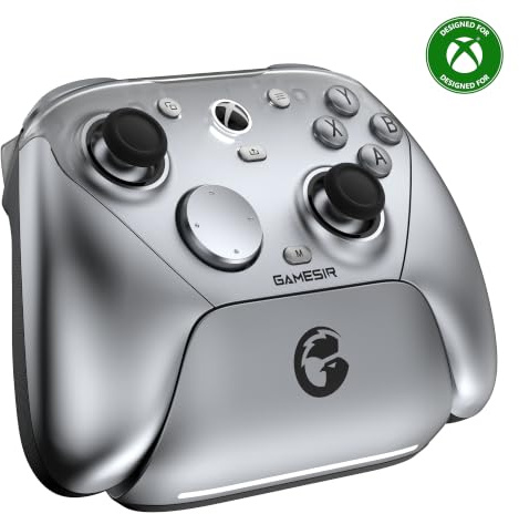 GameSir G7 Pro Kabelgebundener Controller für Xbox One, Xbox Series X/S, Kabelloser PC-Controller mit TMR-Sticks, Hall-Effekt-Analog-Triggern, 1000 Hz Abfragerate mit 3,5-mm-Audiobuchse