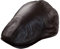 Dazoriginal Leder Flatcap Herren Schiebermütze Schirmmütze Schlägermütze Braun