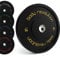 Body Revolution Olympic Bumper Plates - Rubber Coated Barbell Weight Plates - Strength Training Weight Lifting Equipment - Range from 5kg - 25kg