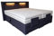 PAARA Boxspringbett Paris GM | 10.000 Newton Motorleistung | LED | Antirutsch-Matten | Royal-WS® Taschenfederkern Matratze mit GELAX® Topper Kern | Made in Germany (180 x 200 cm)