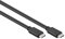 Good Connections GC-M0111 - Cavo dati USB 3.1 (Gen.1), connettore USB-C su entrambi i lati, in rame, doppia schermatura, trasferimento dati da 5 Gbps, colore nero, 0,2 m/20 cm