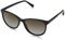 Ted Baker Damen Lyric Sonnenbrille, Schwarz (Black/Grey), 54.0