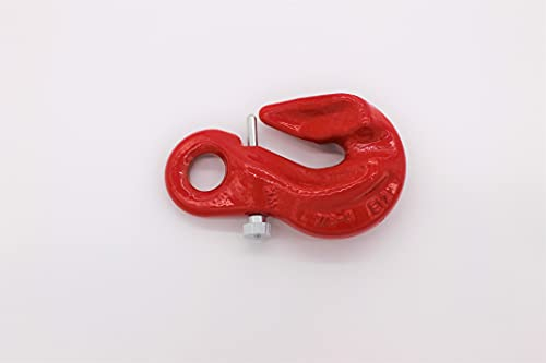 Verkürzungshaken Parallelhaken mit Öse und Sicherung GK8 2000 kg 8 mm Lasthaken