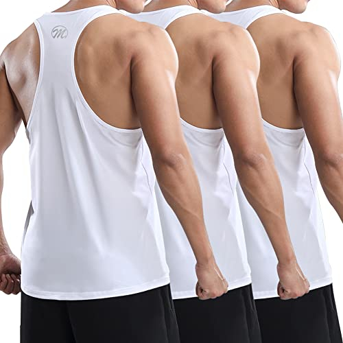 MEETWEE Tank Top Herren, Sportshirt Ärmellos Achselshirts Muskelshirt Unterhemd Funktionsshirt Tankshirt für Training Fitness Bodybuilding