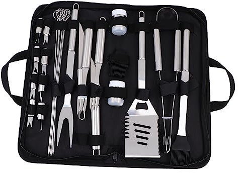 BESPORTBLE 1 Juego Conjunto de Herramientas de Barbacoa Kit de Barbacoa Kit Barbacoa Accesorios para Parrilla Kit de Herramientas Accesorios para Barbacoa Utensilios de Barbacoa parilla Suite