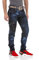 Cipo & Baxx Herren Jeans Hose Cargo Nieten Regular Fit Pants Denim Jeanshose Pants CD677 Blau W31 L34