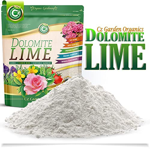 Bio Dolomitkalk 2,3 kg - Made in USA - Gartenbodenverbesserung Dünger für Pflanzen Calcium/Magnesium Additiv Erhöhen & Stabilisieren Sie den pH-Wert - Earthbox Tomaten & Paprika Blütenendfäule OMRI