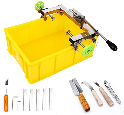 MNSSRN Machine à éplucher Les Ananas en Acier Inoxydable, Outil Multifonctionnel pour éplucher Les Pommes de Terre en Acier Inoxydable dans la Cuisine en Acier Inoxydable