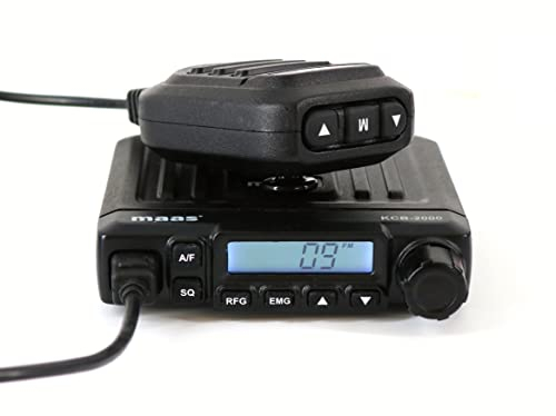 MAAS KCB-2000 CB Mobile Radio - Multinorm - VOX - QuickouMOUNT