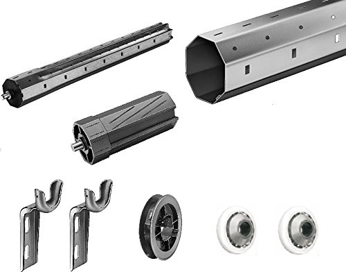 Rollladen Wellen Set SW60 Altbau und Neubau 8-Teilig Teleskop verschiedene Ausführungen (1,60 m- 1,80 m)