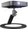 UineHiot Desktop Mini Projector Stand, 360° Rotation Angle Adjustable, Table Mobile Projector Bracket for Mic, Camera, Webcam, 1/4in Mounting Screw and Ball Head