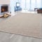 Teppich-Traum Teppich Wohnzimmer luxuriös Wollteppich Uni Flur Korridor langlebig beige, 200 x 290 cm