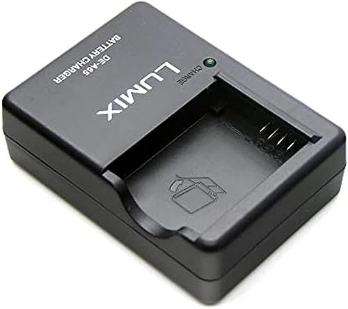 Hostorch DE-A65 Camera Battery Charger for Panasonic LUMIX DE-A65, DE-A65A, DE-A65B, DE-A65BA, DEA65, DEA65A, DEA65B, DMC-ZS1, ZS3, ZS5, ZS7, ZS8, ZS10 Camera DMW-BCG10GK - 7.4V Output Voltage